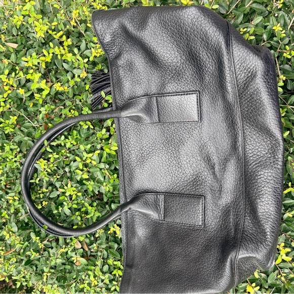 Kate Spade Black Leather Tote Bag - Picture 3 of 11